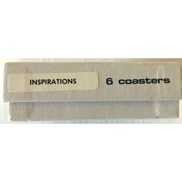 VTG Jason Designer Collection Coasters Set Of 6 Australian Indigenous Art Lined - Picture 6 of 11